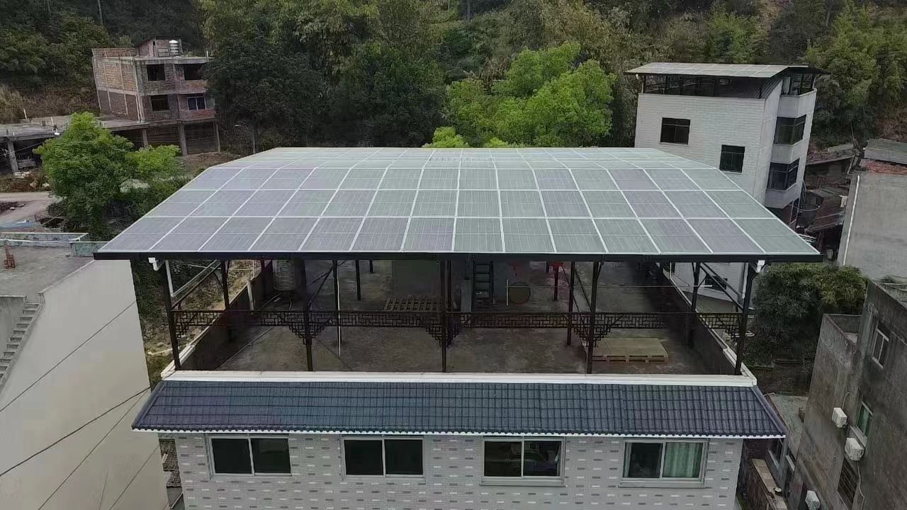 南平15kw+10kwh自建别墅家庭光伏储能系统